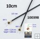 Pigtail MHF4 to MHF4 10cm kabel 0,81mm, max. 6GHz