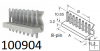 Konektor MOLEX 8 pin, rozte 3,96 mm, samec