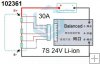 Balancer BMS 7S 24V 30A li-ion články s balancerem Balancer BMS 7S 24V 30A li-ion články s balancerem