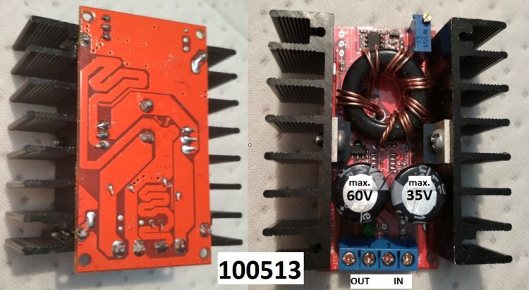 Mni step UP DC/DC Boost Converter 10V-32V to 12V-56V - Kliknutm na obrzek zavete