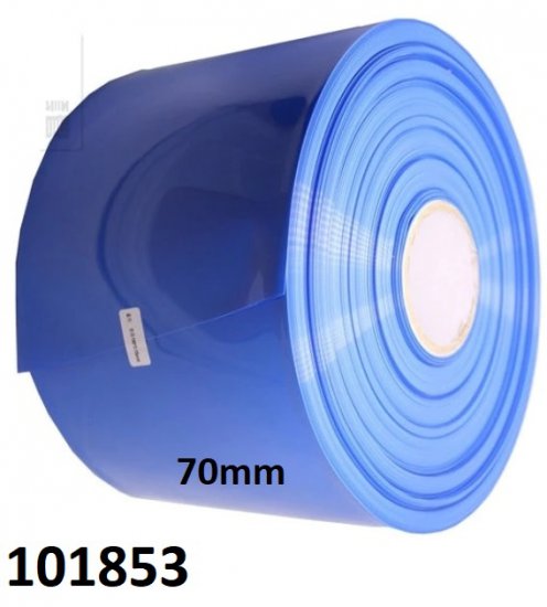 Smrovac burka PVC na akupaky 4x 18650 2S2P 2x 70mm modr - Kliknutm na obrzek zavete