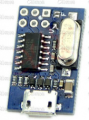 Micro USB Tiny AVR ISP ATtiny44 USBTinyISP Programmer 5V