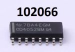 4052 CD4052BM analogov multiplexer SOP16