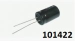 Kondenztor elektrolytick 15uF 10x16mm 400V 105C