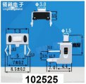 Spna micro mikov do PCB bracket rzn dlky