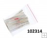 Kondenzátor SMD sada 1206 keramický 16 hodnot po 15 ks 3,1x1,6mm Kondenzátor SMD sada 1206 keramický 16 hodnot po 15 ks 3,1x1,6mm