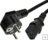 Kabel PC 230V lomená vidlice zakončení IEC320 / C13