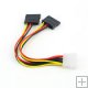 Kabel - redukce napájení MOLEX 4.pin samec male - HDD 2,5" power