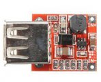 Mni step UP DC/DC z 2,5 - 6V na 5V USB (4 - 12V ), 1A max.