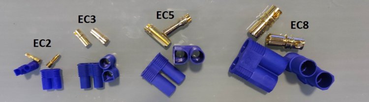 Konektor DC EC5 - pr samice / samec pro vysok proudy - Kliknutm na obrzek zavete