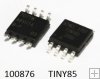 ATTINY85 TINY85 ATMEL SOIC8 ATTINY85 TINY85 ATMEL SOIC8
