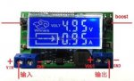 Mni step DOWN DC/DC z 5-23V to 0 - 15V 3A A-Voltmetr LCD