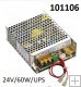 CARSPA 24V/60W spnan zdroj 24V s funkc UPS