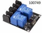 ARDUINO modul 230V/30A ovldn 5V opto-oddlen 2x rel