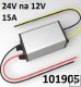 Mni napt pro naftov topen z 24V na 12V 15A