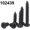 roub vrut do plastu 1-1,2-1,4-1,5-1,7-2-2,3-2,6-3mm 3-30mm 10ks