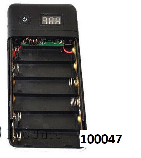 PowerBanka 6x 18650 nastaviteln vstup do 21V + USB, funkce UPS - Kliknutm na obrzek zavete
