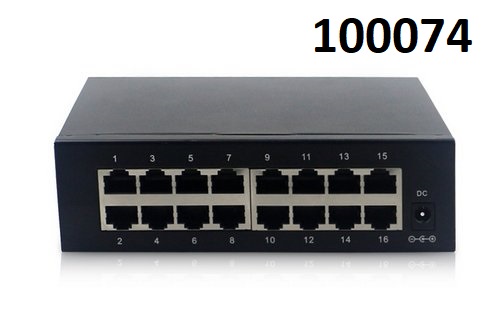 switch 16port 16-port 16x Gbit prmyslov do racku 10 inch - Kliknutm na obrzek zavete