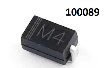 Dioda M4 SMD 400V 1A D0-214 - Kliknutm na obrzek zavete