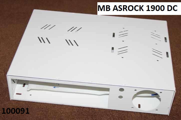 CASE skka pro MB miniitx ASROCK 1900 msto pro HDD 3,5 a 2,5 - Kliknutm na obrzek zavete