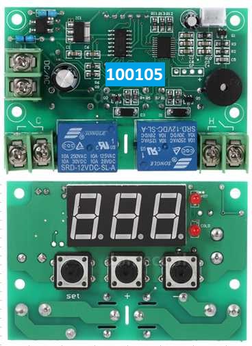 Termostat low i high temperature digitln vstup 2x rel - Kliknutm na obrzek zavete