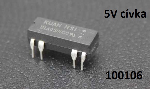 Rel miniaturn cvka 5V 1x spnac kontakt 1A, 1A05 - Kliknutm na obrzek zavete