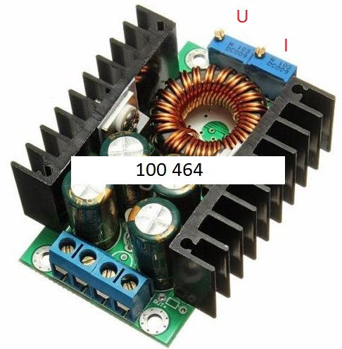 Mni step DOWN DC z 7-32V to 0.8 - 28V 300W 8A CC CV - Kliknutm na obrzek zavete