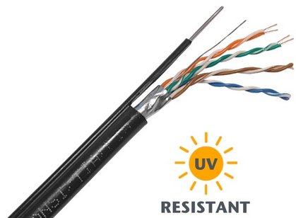 Kabel FTP venkovn, stnn, zvsn, drt, UV odoln, metr - Kliknutm na obrzek zavete