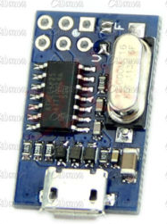 Micro USB Tiny AVR ISP ATtiny44 USBTinyISP Programmer 5V - Kliknutm na obrzek zavete