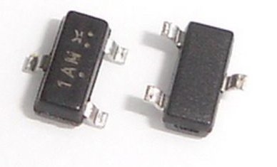 Transistory komplementrn 2N3904 a 2N3906 SOT-23 SMD pr - Kliknutm na obrzek zavete