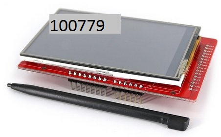 LCD 3.2" inch display TFT touch Arduino UNO 240x400 SD - Kliknutm na obrzek zavete