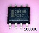 UC2843B 2843 PWM zen spnanch zdroj