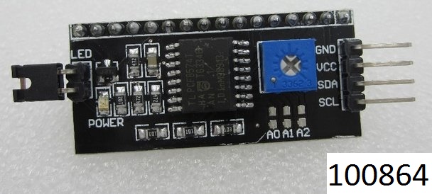 ARDUINO pevodnk z I2C na LCD 2004 / 1602 PCF8574AT - Kliknutm na obrzek zavete