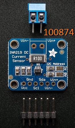 INA219 senzor proudu 26V +/- 3,2A 0,1 Ohm - Kliknutm na obrzek zavete