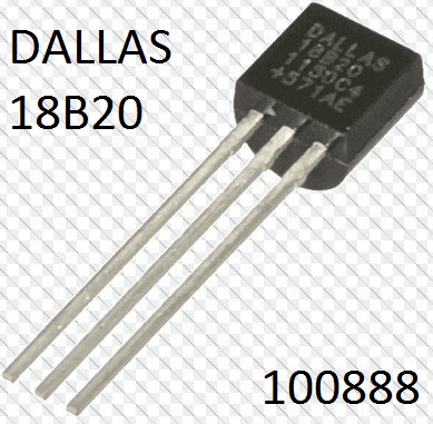 Arduino idlo senzor sensor teploty DS18B20 TO-92 rozl. 0.1 st.C - Kliknutm na obrzek zavete