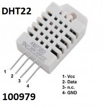 Senzor idlo teploty a vlhkosti DHT22 bl bez PCB - Kliknutm na obrzek zavete
