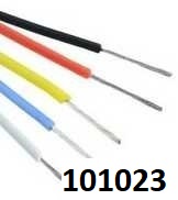 kabel 20AWG AWG20 silikon metr vnj 1,6 mm, ern - Kliknutm na obrzek zavete