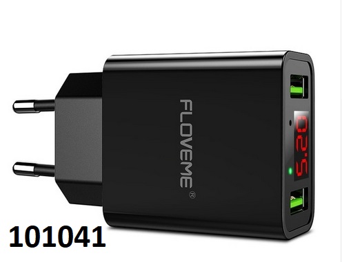 Nabjeka 230V/USB 2. porty 5V/2,2A LCD napt i nabjec proud - Kliknutm na obrzek zavete