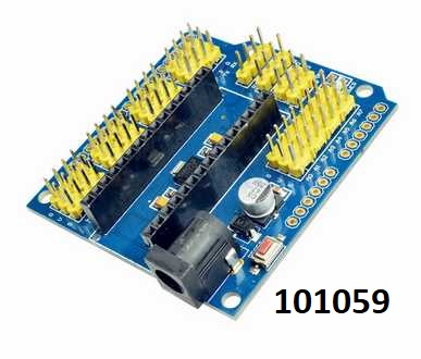 ARDUINO shield UNO / NANO sensor shield - Kliknutm na obrzek zavete