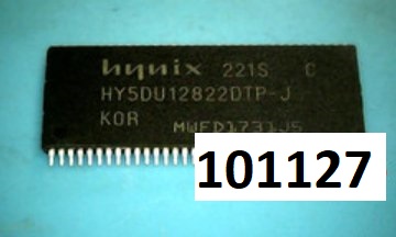 HY5DU121622DTP-D43 512Mbit DDR DRAM - Kliknutm na obrzek zavete