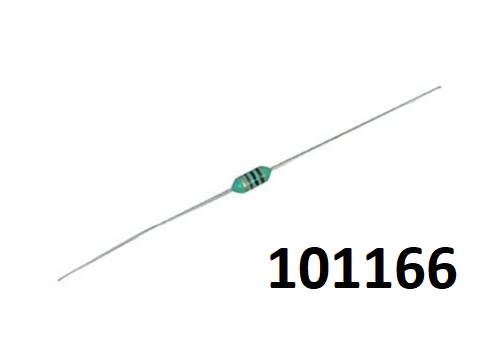 Tlumivka axiln 1mH, 1000 microH, 1000uH, 102k, 80mA - Kliknutm na obrzek zavete