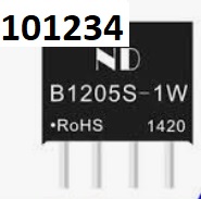 Mni DC/DC 1W izolovan 12V na 5V B1205 - Kliknutm na obrzek zavete