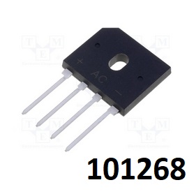 GBU8K mstek diodov 800V 8A originl VISHAI - Kliknutm na obrzek zavete