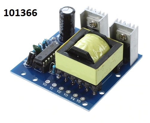 Invertor 12V DC -> 230V mini Boost Power na PCB - Kliknutm na obrzek zavete