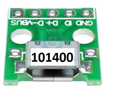 Konektor mini USB na PCB - Kliknutm na obrzek zavete
