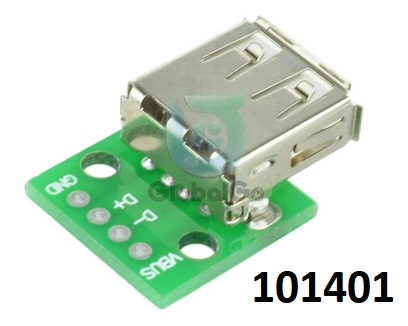 Konektor mini USB samice na PCB - Kliknutm na obrzek zavete
