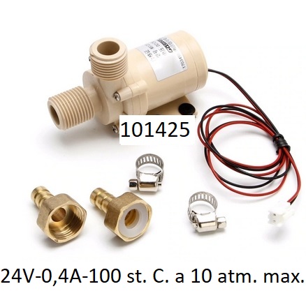 Pumpa erpadlo na vodu i horkou 12V 0,8A 10 atm. max - Kliknutm na obrzek zavete