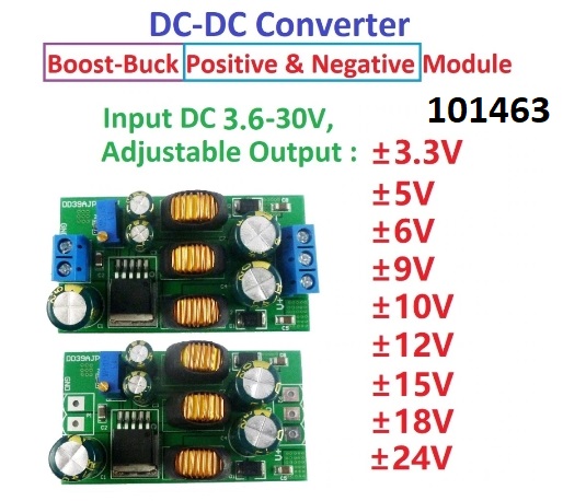 Mni step UP i DOWN automatick symetrick +/- 5 - +/- 24V - Kliknutm na obrzek zavete