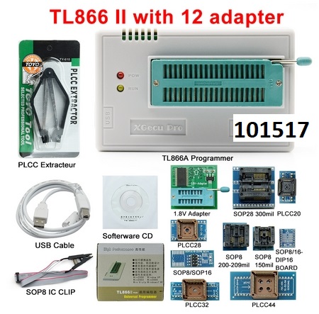 Programtor TL866II PLUS PIC ATMEL NAND FLASH + sada patic - Kliknutm na obrzek zavete