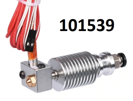 HOTEND bez fanu, idlo, top. tl. tryska 0,4 fan, fil 1,75 short - Kliknutm na obrzek zavete